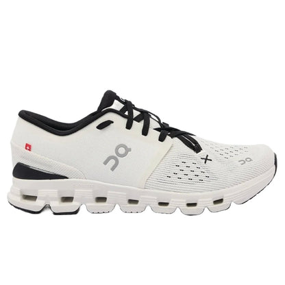 On Men's Cloud X 4 Sneakers Ivory/Black, - Orixa Kicks