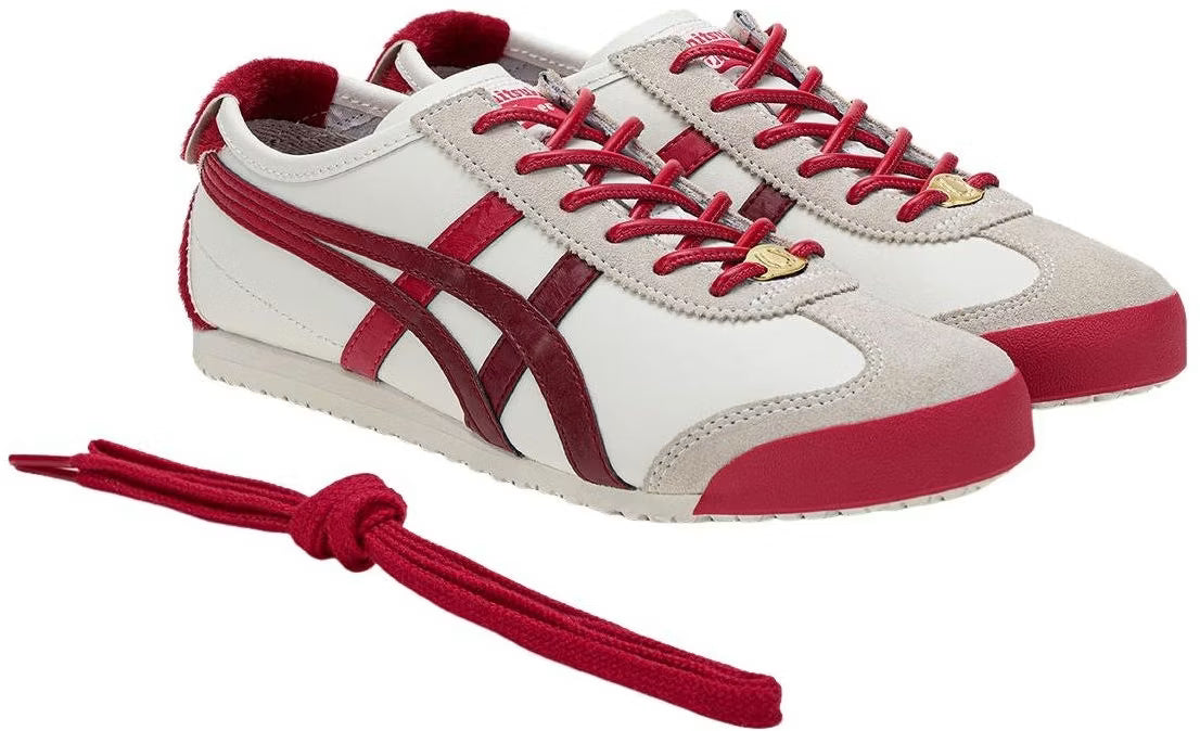 Onitsuka Tiger Mexico 66 2026 Year of the Horse sneakers with horse-themed design and vibrant colors.