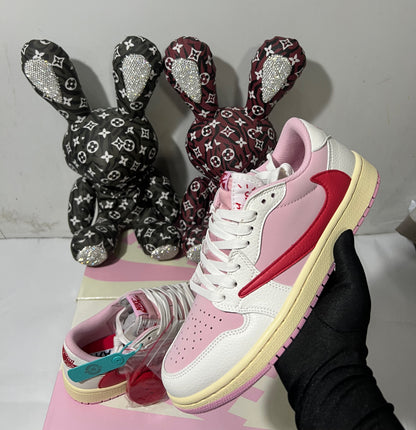Nike x Travis Scott Air Jordan 1 Low OG "Tropical Pink"