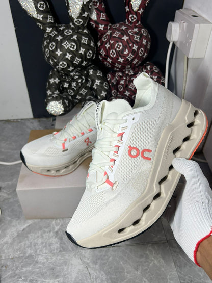 ON Cloudsurfer Max ‘Ivory/Salmon’