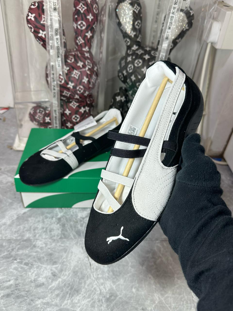 PUMA Speedcat ballet flats"Balck|White" 🤍🖤