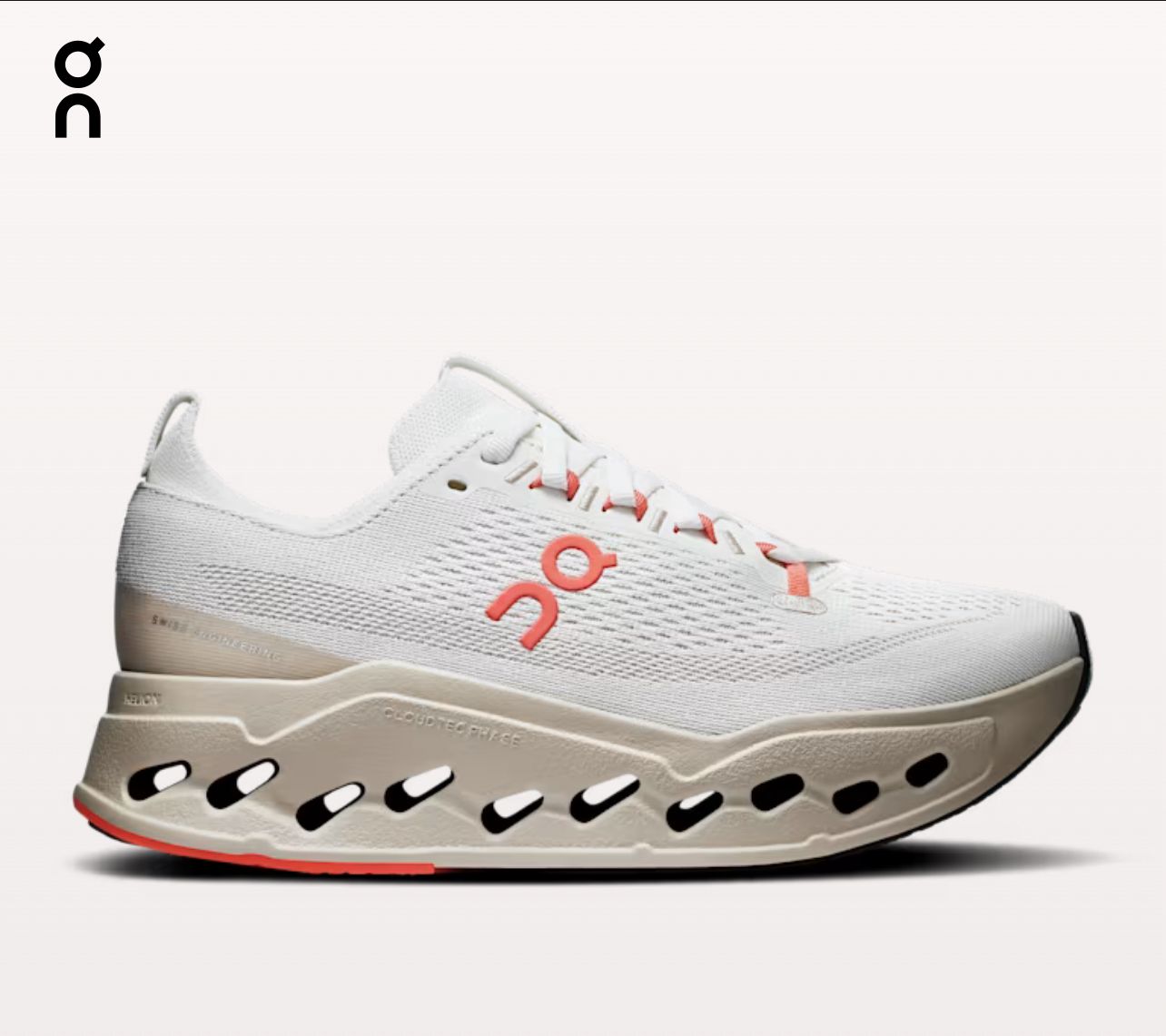 ON Cloudsurfer Max ‘Ivory/Salmon’