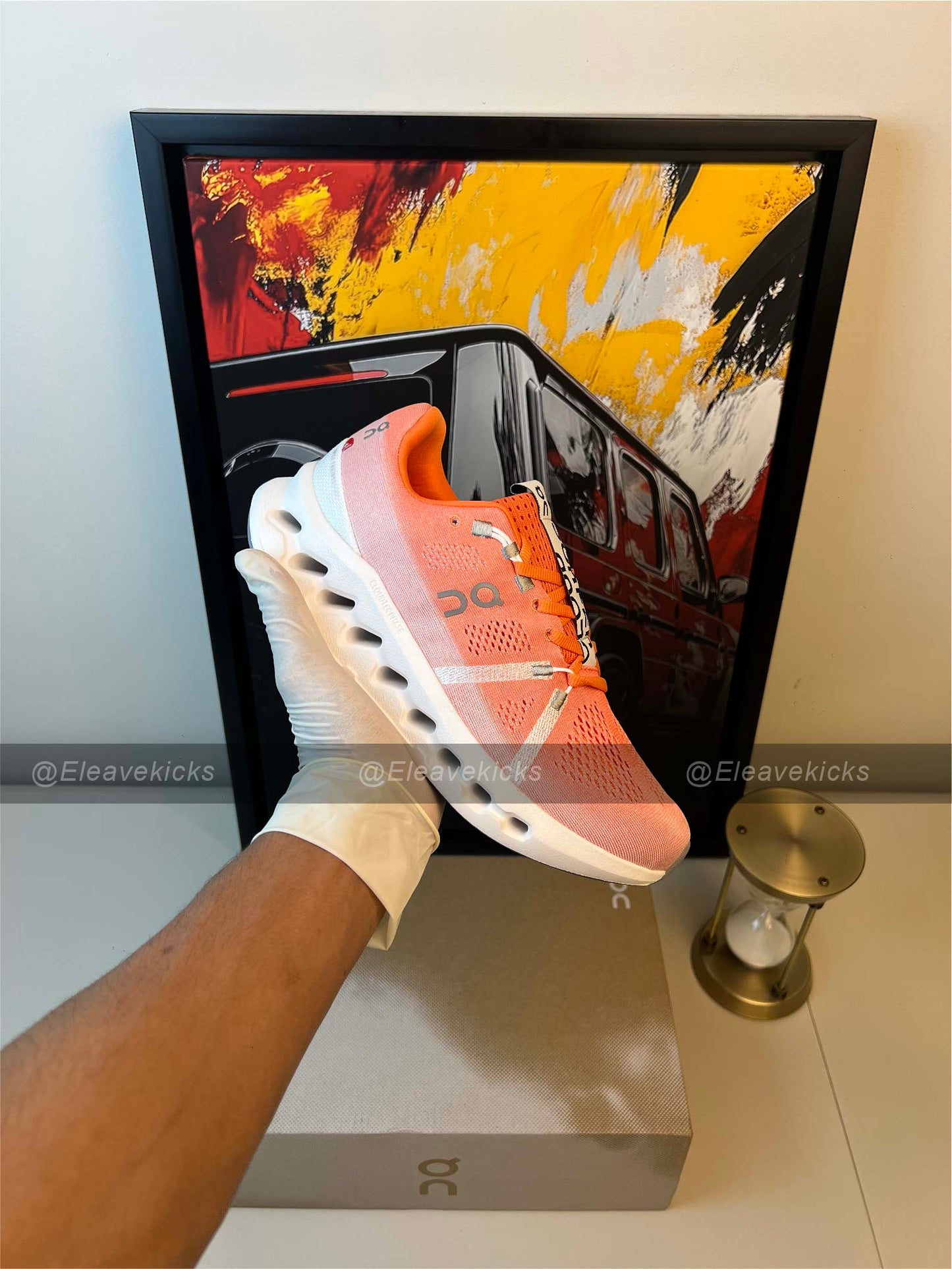 On Cloudsurfer Sneaker, Pearl/Ivory,