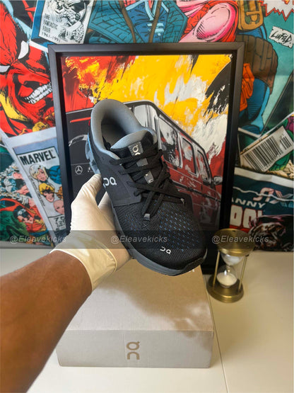 On Running Cloud X 4 Black | Chambray