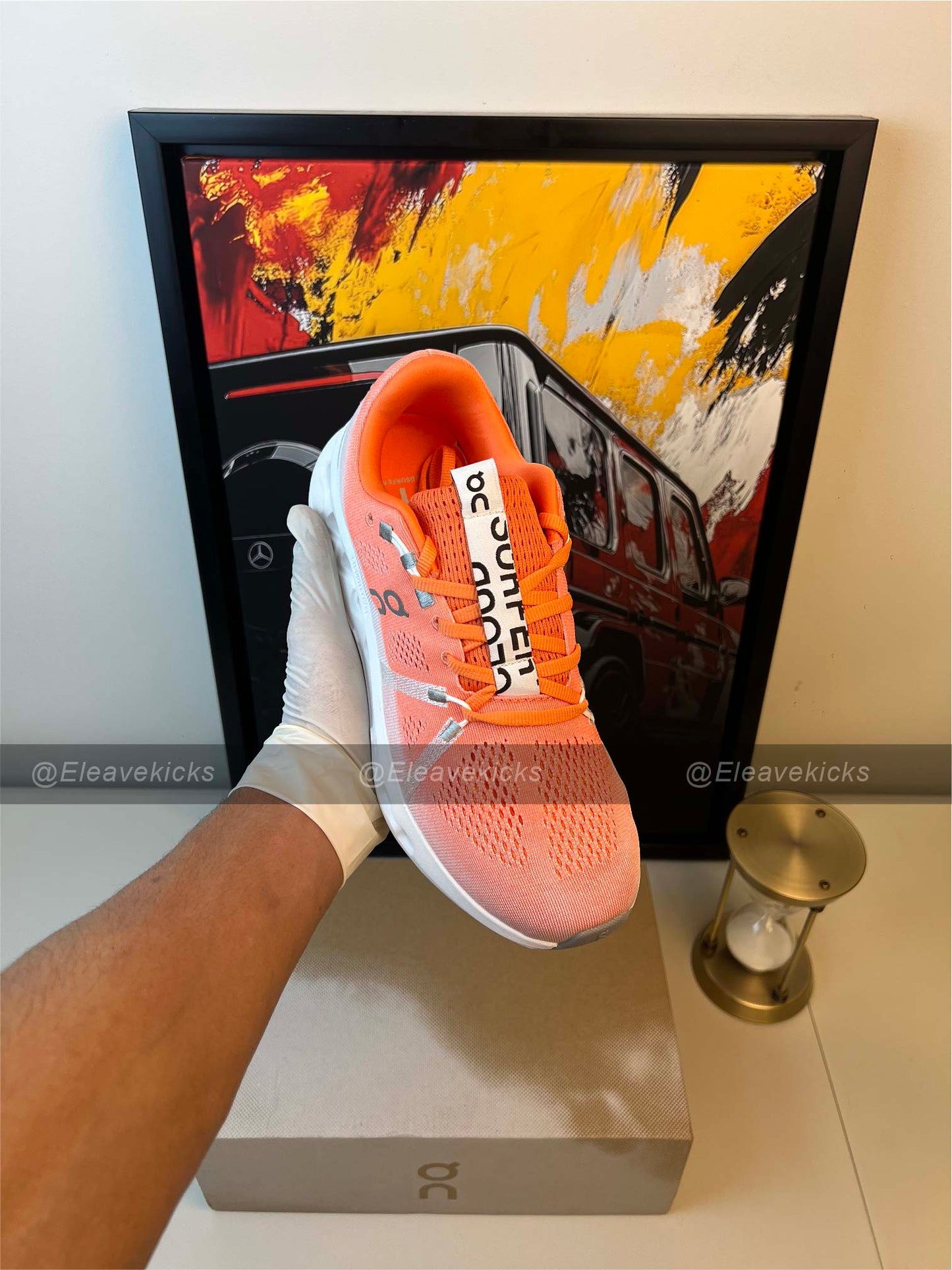 On Cloudsurfer Sneaker, Pearl/Ivory,