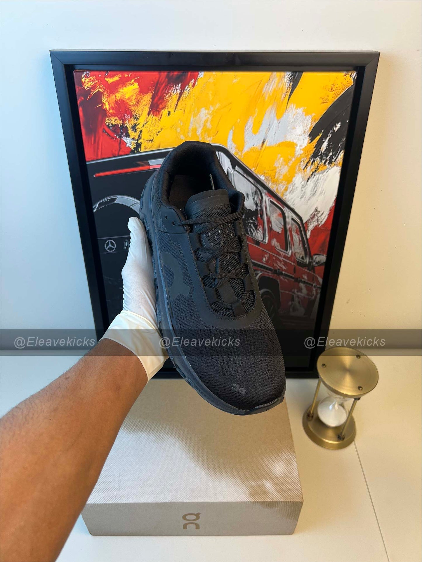 On Cloudmonster Black