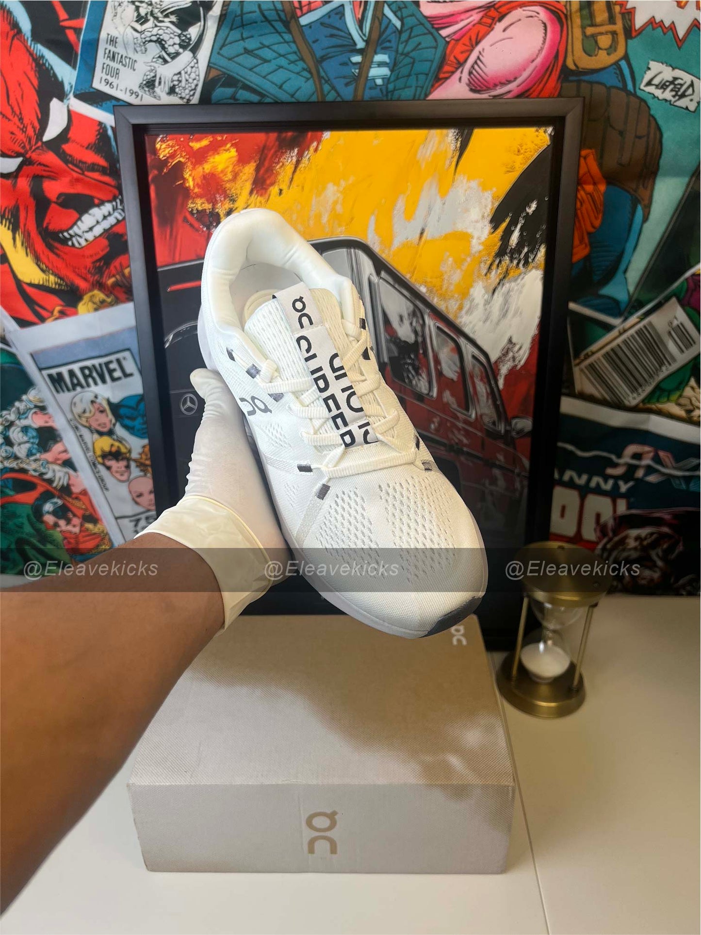 On Cloudsurfer Sneaker, Pearl/Ivory,