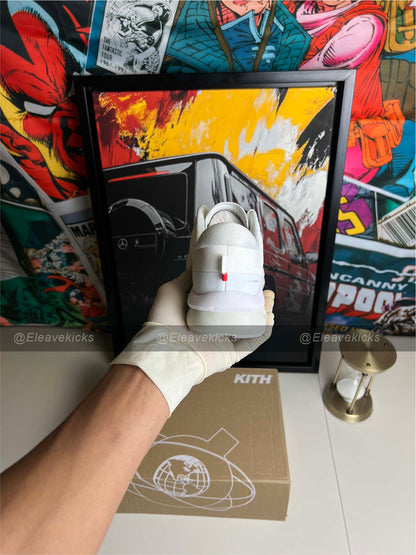 On Running x Kith Cloudzone "White Ice"