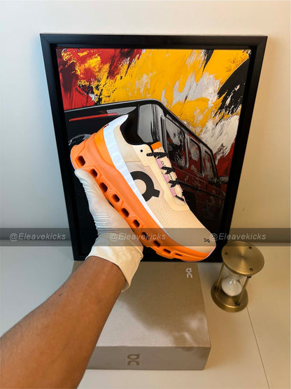On Cloudmonster Sneaker in Fawn & Turmeric