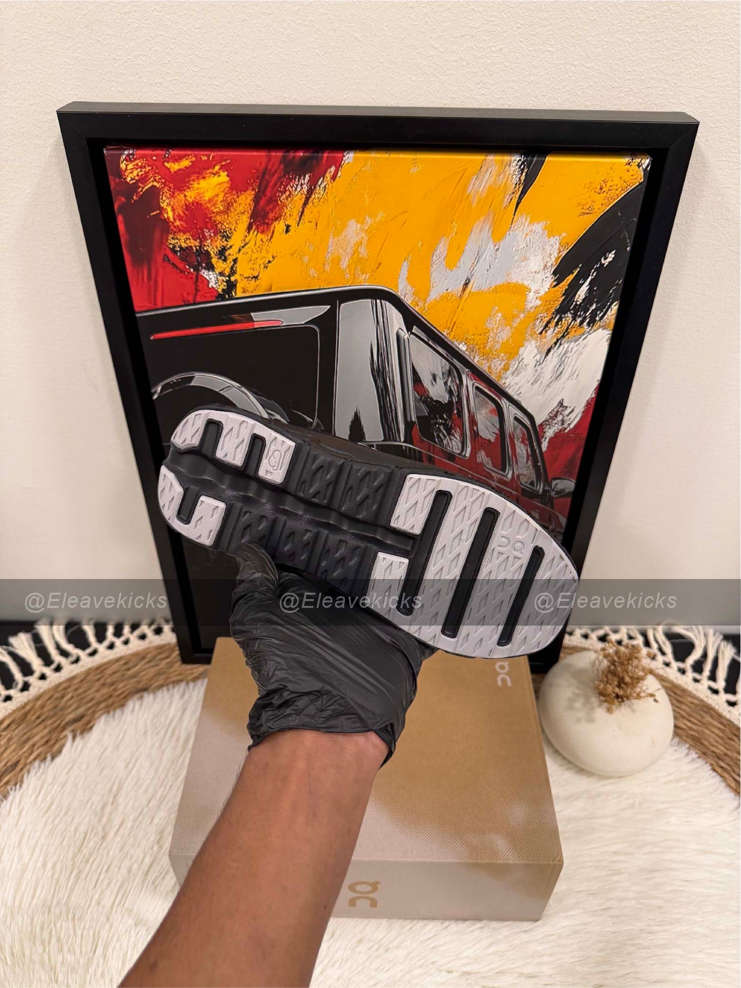 On Cloudmonster Shoes Black Teal