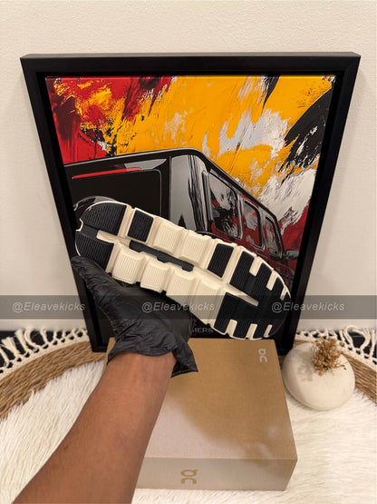 On Cloud 6 waterproof in "Pearl Cream"