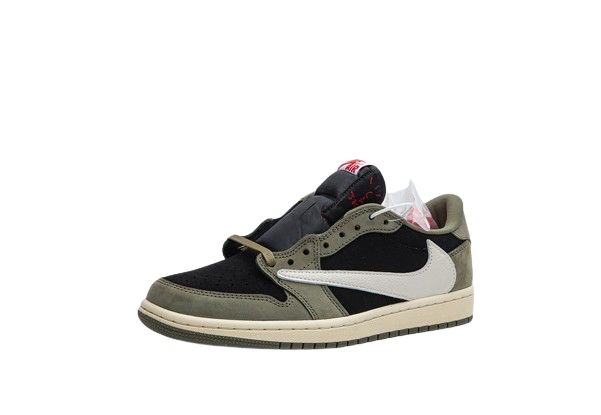Travis Scott x Air Jordan 1 Low OG Black Olive - Orixa Kicks